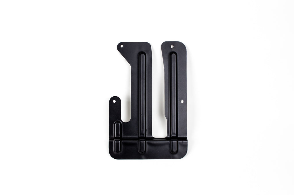 Pedalblech Stahl stehende Pedale für Alfa Rundheck Spider Typ 105 (Schwarz)