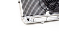 Aluminium Kühler mit SPAL-Lüfter für Alfa Romeo Rundheckspider 1300 / 1750 Typ 105 (Natur) 634,95 €