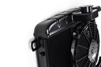 Aluminium Kühler mit SPAL-Lüfter für Alfa Romeo Rundheckspider 1300 / 1750 Typ 105 (Schwarz) 649,95 €
