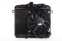 Aluminium Kühler mit SPAL-Lüfter für Alfa GT Bertone 2. Serie (Schwarz) 659,95 €