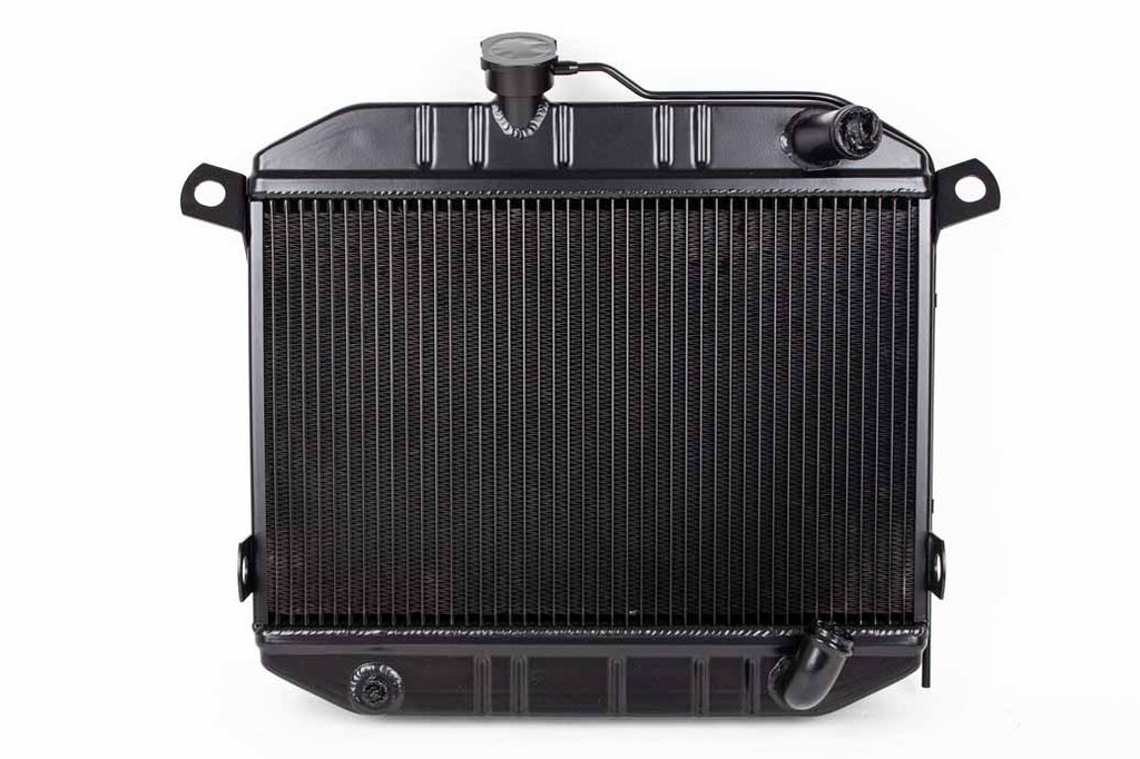 Aluminium Kühler für Alfa Giulietta Sprint Coupe Typ 101 / 750 (Schwarz)