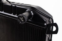 Aluminium Kühler für Alfa Giulietta Sprint Coupe Typ 101 / 750 (Schwarz)