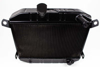 Aluminium Kühler für Alfa Giulietta Sprint Coupe Typ 101 / 750 (Schwarz)