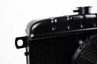 Aluminium Kühler mit SPAL-Lüfter für Alfa GT Bertone 2. Serie (Schwarz) 659,95 €