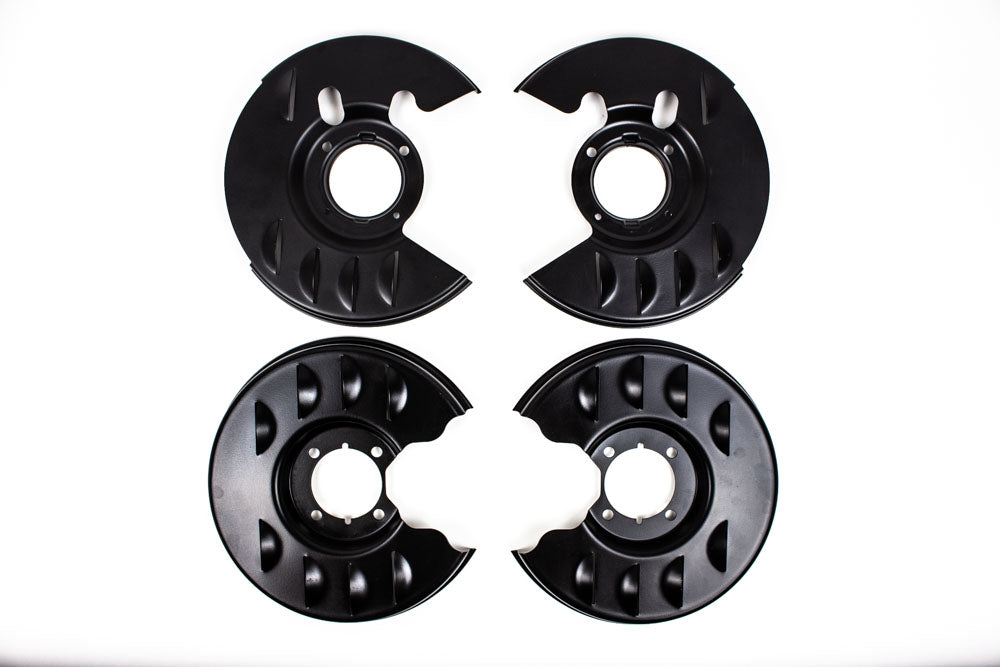 Aluminium Ankerblech / Bremsblech im Set für Alfa Motoren 1300 - 2000ccm Typ 105 / 115