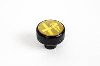 Alfa Schaltknauf 1300 - 2000 Nord Kunststoff Schwarz mit gold. Emblem