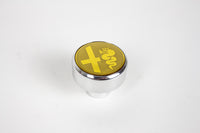 Alfa Schaltknauf 1300 - 2000 Nord Aluminium Natur mit gold. Emblem