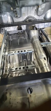 Bodengruppe aus hochfestem Aluminium für Alfa GTA Bertone Typ 105 (Rennsport, Leichtbau)